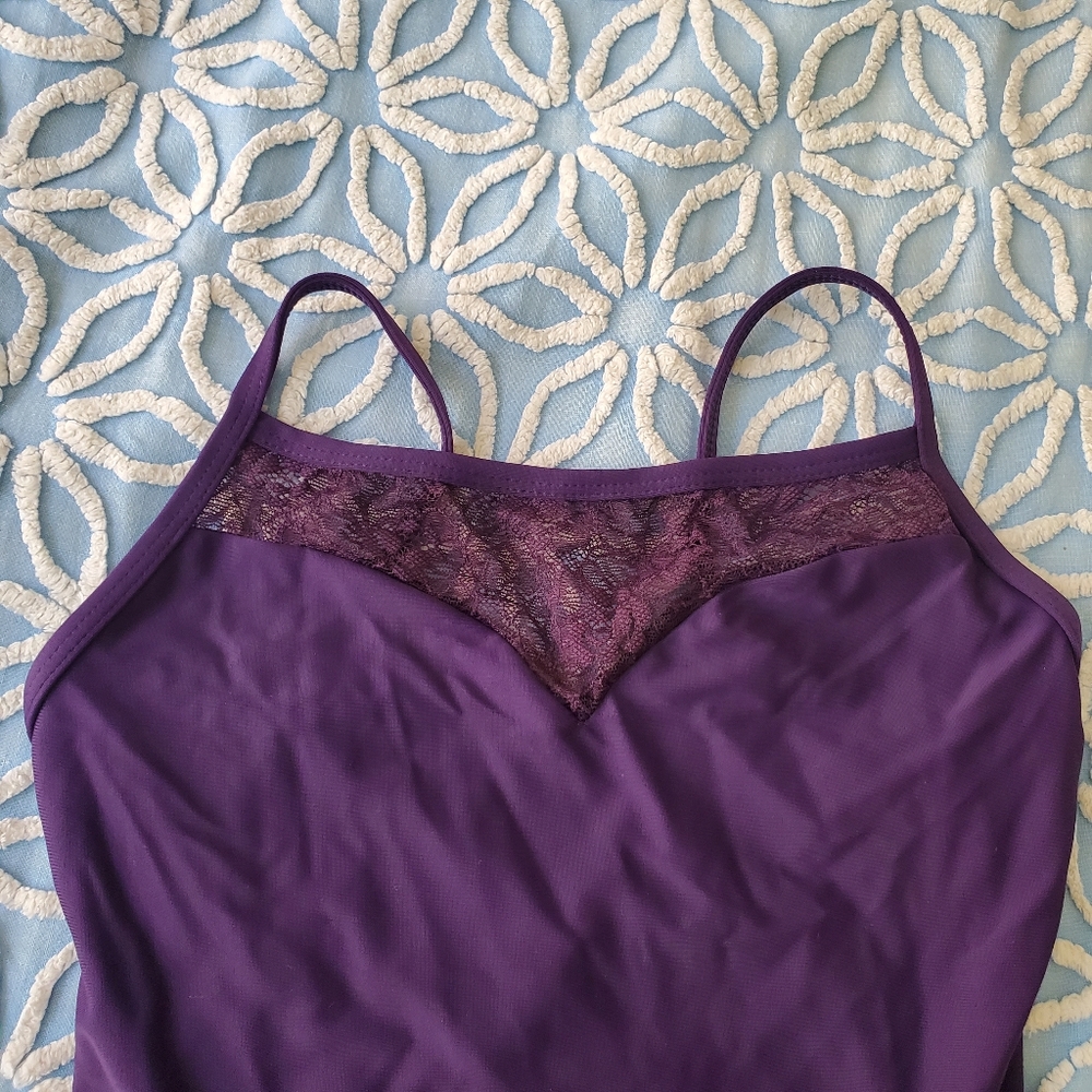 Ballet Rosa High Neck Leotard - Picture 3 of 4
